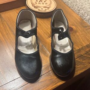 Classic Black Kids Tap Shoes